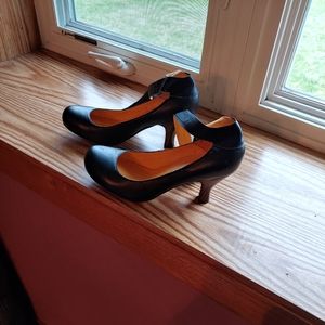 Jeffrey Campbell Edson 8m Black Leather Ankle Stra